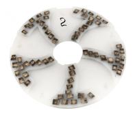 Полировочный шлифовальный круг Пластик СЕМЕРКА D250 №2